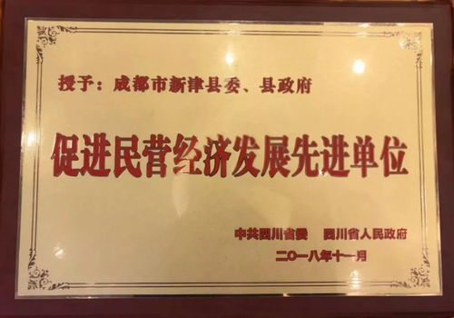 喜報 新津榮獲四川省促進民營經濟發展先進縣，澄海盛隆紙品等2家企業入選“雙百優”榜單